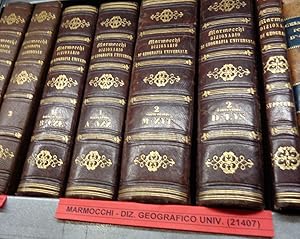 Dizionario della geografia Universale - Vol. I- II- III (supplemento), Torino, Sebastiano Franco ...