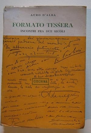 Formato tessera, incontri fra due secoli, Milano, Ceschina, 1956