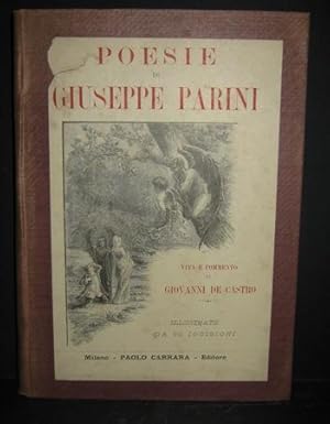POESIE di G. Parini (Vita e commento di Giovanni De Castro), Milano, Carrara Paolo, 1889