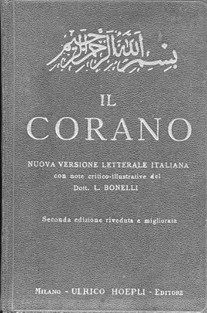 IL CORANO, nuova versione letterale italiana, Milano, Hoepli Ulrico, 1940