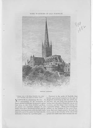 Seller image for Article: Some Worthies of Old Norwich for sale by Hammonds Antiques & Books