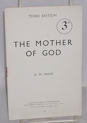 Imagen del vendedor de The mother of God. Third edition a la venta por Bolerium Books Inc.