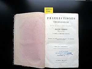 Imagen del vendedor de Praelectiones Theologicae. Quas in Coll. rom. S. J. Habebat Joannes Perrone, E. Societate Jesu ab Eodem in Compendium Redactae. a la venta por Augusta-Antiquariat GbR