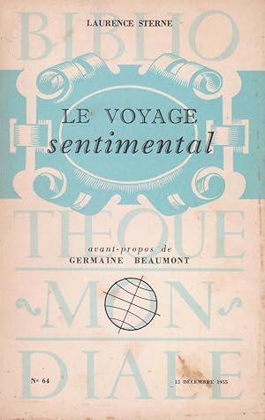 Seller image for Voyage sentimental [en France et en Italie] (Le) for sale by Bouquinerie "Rue du Bac"