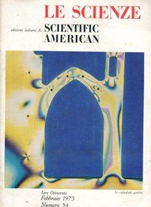 LE SCIENZE, edizione italiana di SCIENTIFIC AMERICAN (Sette numeri sciolti 1973-1978), Milano, Mo...