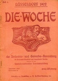 DIE WOCHE, der iindustrie, Gewerbe und Kunstuausstellungt - 1902 - due fascicoli - anno 1902 n. 8...