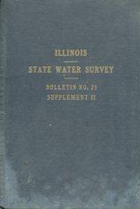 Illinois. State Water Survey 1938-1939 DUE FASCICOLI, Urbana, Il., State of Illinois, 1968