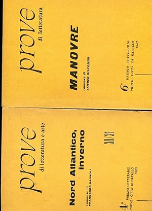 PROVE di letteratura ed arte ( premio letterario città di Rapallo dal 1965 AL 1981), Rapallo, Can...