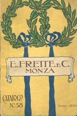 FRETTE & C.- MONZA, fabbriche telerie - 1924 -, Milano, Turati Lombardi, 1924