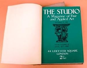 THE STUDIO - 1927 - an illustrated Magazine of fine and Applied Art - Primo trimestre (Tre fasc.4...