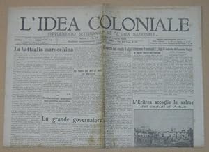 L'IDEA COLONIALE, supplemento settimanale de "L'Idea nazionale - 1925, Roma, Soc. editrice Idea N...