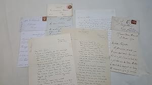6 letters relating to the Phillpotts Family 1830 - 1921 (including author Eden Phillpotts)