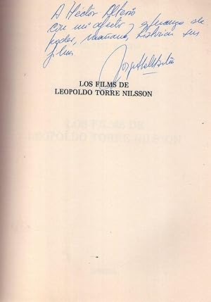 LOS FILMS DE LEOPOLDO TORRE NILSSON [Firmado / Signed]