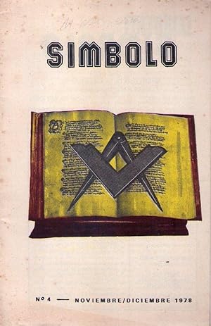 SIMBOLO - No. 4 - Año XXVIII. Noviembre - diciembre 1978