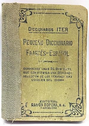 Imagen del vendedor de Pequeo Diccionario Francs-Espaol a la venta por SalvaLibros