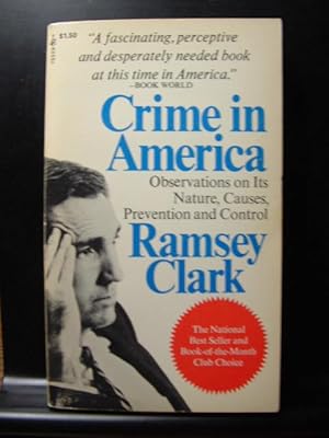 Seller image for CRIME IN AMERICA for sale by The Book Abyss