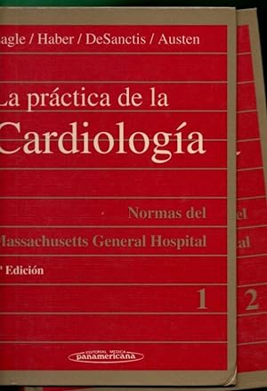Seller image for LA PRACTICA DE LA CARDIOLOGIA : normas del Massachusetts General Hospital (tomos 1 y 2). for sale by Librería DANTE