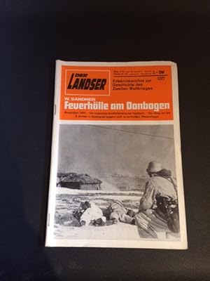 Imagen del vendedor de Der Landser - Nr. 1227: Feuerhlle am Donbogen a la venta por Bookstore-Online