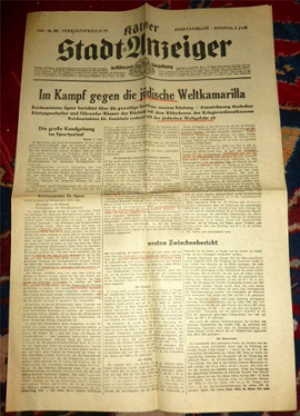 Kölner Stadtanzeiger. Sonntagsblatt. Sonntag, 6. Juni 1943. Nr. 285.