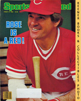 Sports Illustrated Magazine, August 27, 1984: Vol 61, No. 10 : Rose Is A Red!