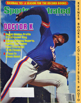 Sports Illustrated Magazine, April 15, 1985: Vol 62, No. 15 : Baseball '85: A Season For The Reco...