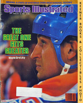 Sports Illustrated Magazine, February 18, 1985: Vol 62, No. 7 : The Great One Gets Greater - Wayn...