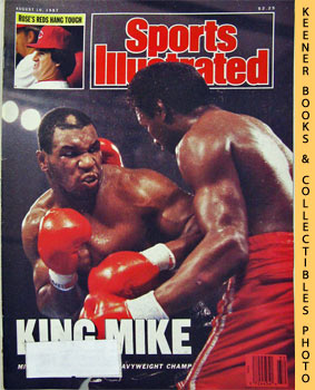 Sports Illustrated Magazine, August 10, 1987: Vol 67, No. 6 : King Mike - Mike Tyson Heavyweight ...