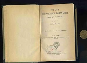 Imagen del vendedor de Historiarum Romanarum Libri qui supersunt. Ex Regensione Io. Nic. Madvigii. 2 Bnde in einem Band: Vol IV. Pars I. Libros a quaragesimo primo ad quadragesmum quintum./ Libri quinque a quadragesimo primo ad uanragesimum uintum. a la venta por Umbras Kuriosittenkabinett