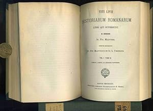 Historiarum Romanarum Libri qui supersunt. Ex Regensione Io. Nic. Madvigii. 2 Bände in einem Band...