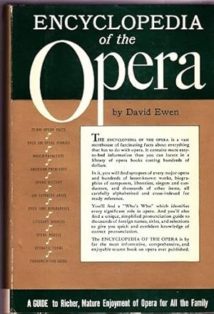 Imagen del vendedor de Encyclopedia Of The Opera a la venta por Shamrock Books