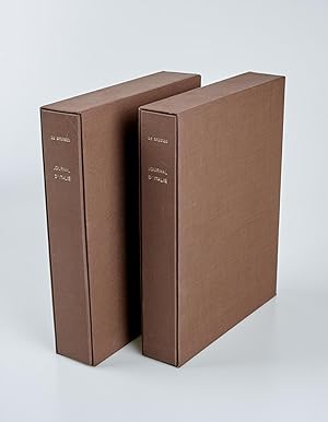 Journal du voyage en Italie - lettres familieres (2 volumes)
