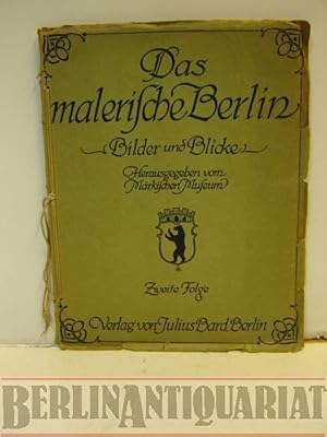 Immagine del venditore per Das malerische Berlin. -Bilder und Blicke- (2. Folge !!!!!!!!!!!!!!!) Zwlf Bltter zur Baugeschichte. venduto da BerlinAntiquariat, Karl-Heinz Than