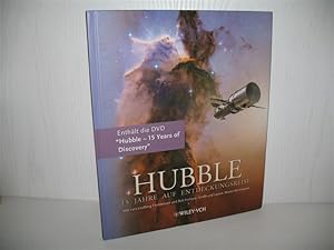 Bild des Verkufers fr Hubble: 15 Jahre auf Entdeckungsreise. (Enthlt die DVD: Hubble - 15 years of discovery). Grafik und Layout von Martin Kornmesser; Aus dem Engl. bers. von Thomas Lazar; zum Verkauf von buecheria, Einzelunternehmen