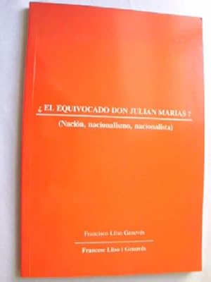 Imagen del vendedor de EL EQUIVOCADO DON JULIN MARAS? a la venta por Librera Maestro Gozalbo