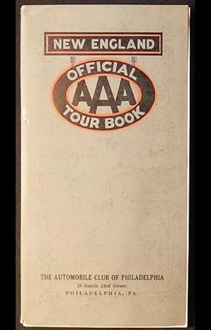 Official AAA Tour Book: New England [with map]