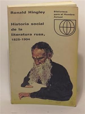 HISTORIA SOCIAL DE LA LITERATURA RUSA 1825-1904