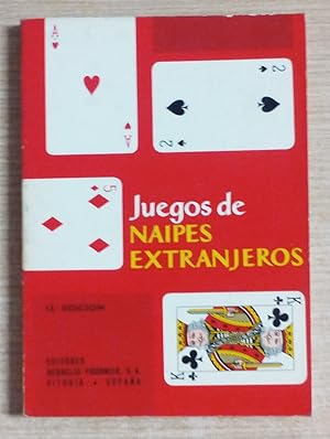 Seller image for JUEGOS DE NAIPES EXTRANJEROS for sale by Gibbon Libreria