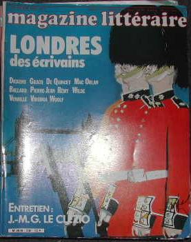 Magazine littéraire-N° 230. Londres des écrivains.