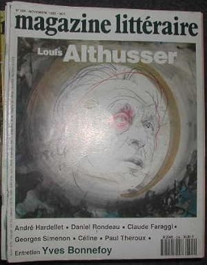 Magazine littéraire-N° 304. Louis Althusser.