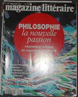 Magazine littéraire-N° 339. Philosophie la nouvelle passion nouveaux enjeux et nouveaux auteurs.