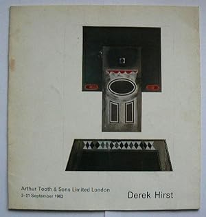 Imagen del vendedor de Derek Hirst. 3-21 September 1963. a la venta por Roe and Moore