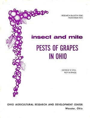 Seller image for Insect and Mite Pests of Grapes in Ohio Research Bulleting 1060 for sale by Book Booth