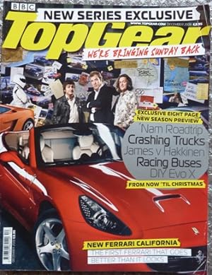Imagen del vendedor de Top Gear Magazine: issue 185-December 2008 a la venta por Alpha 2 Omega Books BA