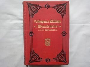 Imagen del vendedor de Velhagen&Klasings Monatshefte. XXVIII. Jahrgang 1913/1914. 3. Band a la venta por Malota