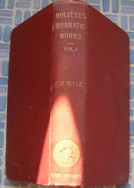Seller image for The Dramatic Works of Moliere Volume I for sale by Beach Hut Books
