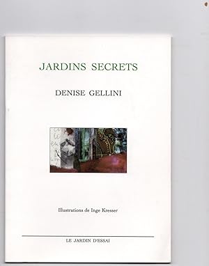 Image du vendeur pour JARDINS SECRETS. Illustrations de Inge Kresser. mis en vente par Librairie CLERC
