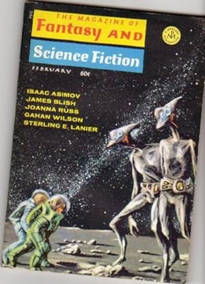 Seller image for The Magazine of Fantasy and Science Fiction Frebruary 1970 -Initiation, M-1, The Tracy Business, Dream Patrol, From the Moon with Love, His Only Safari, The Multiplying Elements, + for sale by Nessa Books