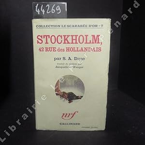 Imagen del vendedor de Stockholm, 42 rue des Hollandais - troisime dition a la venta por Librairie-Bouquinerie Le Pre Pnard