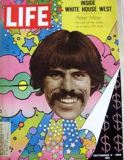 Life Magazine September 5, 1969 -- Cover: Peter Max
