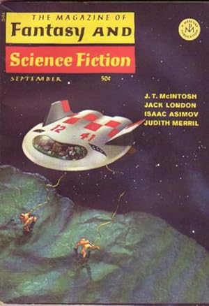 Image du vendeur pour The Magazine Of Fantasy And Science Fiction September 1967 -A Thousand Deaths, A Secret from Hellas, Donny Baby, Night of the Leopard, Out of Time Out of Place, The Saw and the Carpenter, The Cyclops Juju, The Great Borning mis en vente par Nessa Books